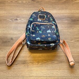 Disney Loungefly Navy Backpack